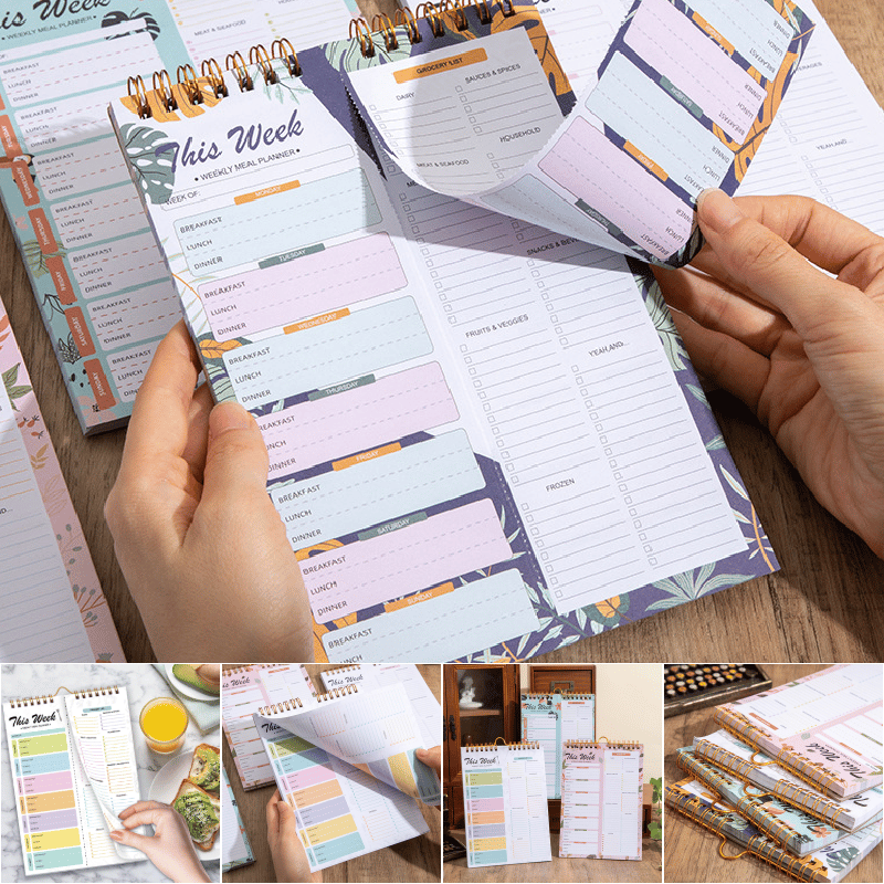 Weekly Meal Planning Notebook