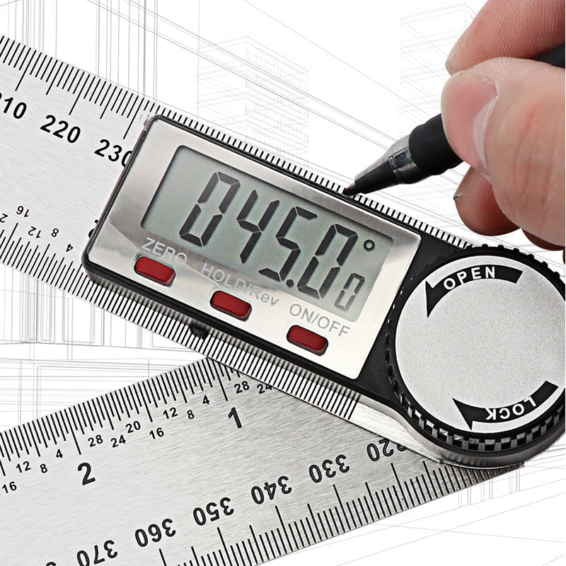 Digikey Electronic Ruler Electronic Digital Display Angle Ruler – moonycozy