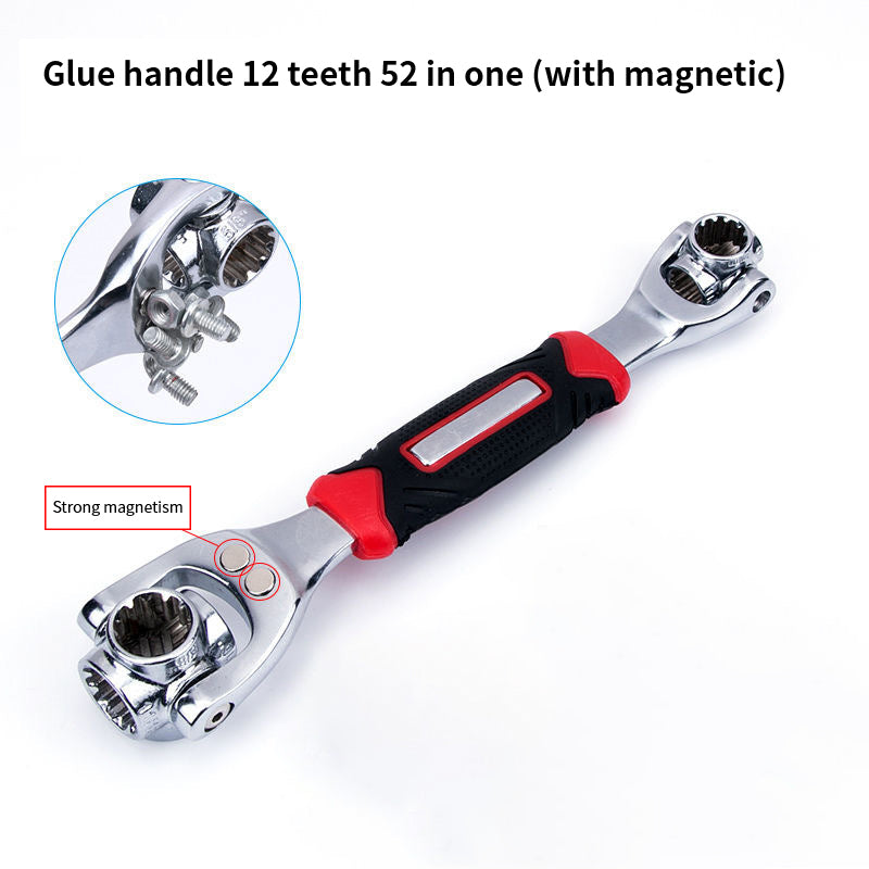 52 in 1 Universal Socket Spanner Wrench