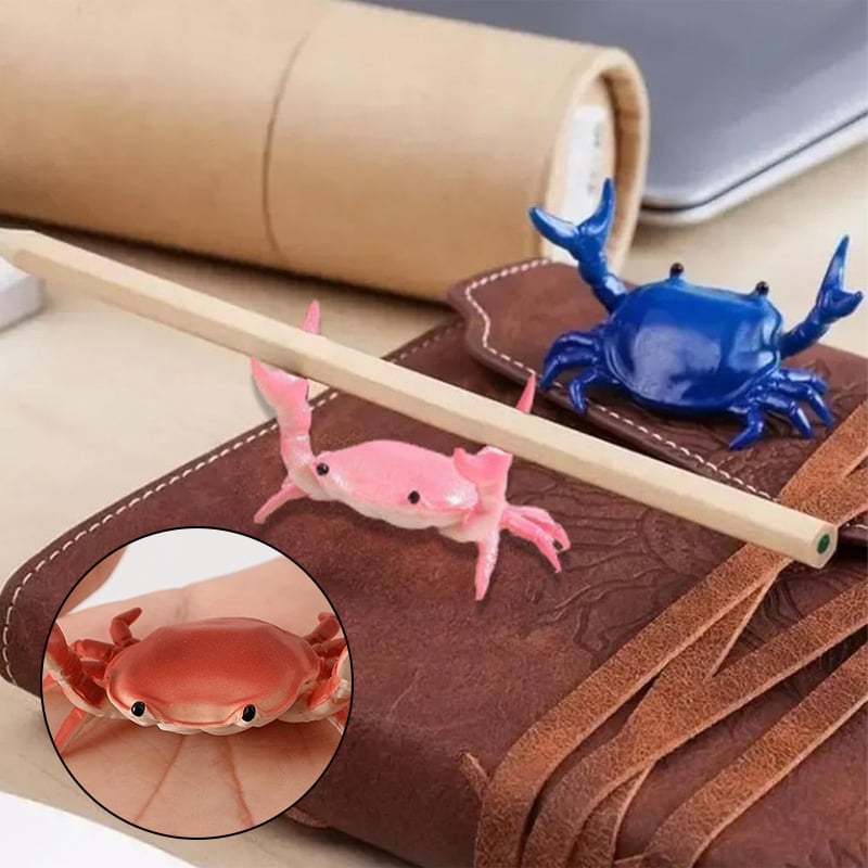 🦀 Crab Weightlifting Pen Holder