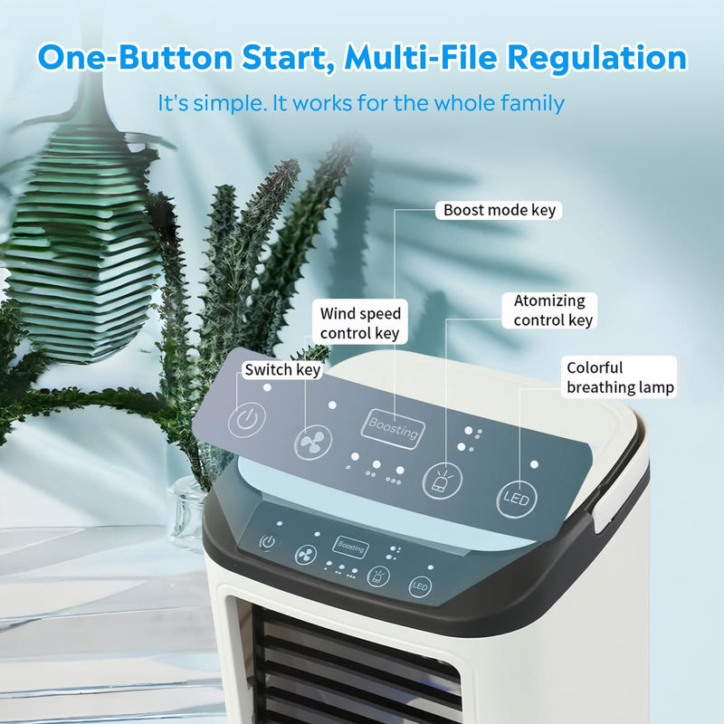 4-in-1 Mini Portable Air Conditioner