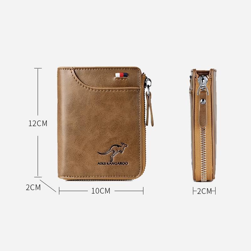 Men’s RFID Blocking Wallet, Multi-function Credit Card Holder