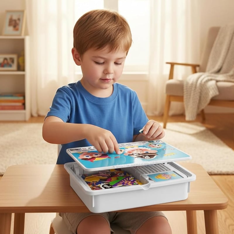 Magnetic Puzzle Learning Building Block Toys