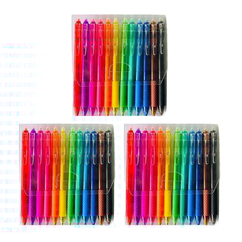 Multi-Color Erasable Gel Pens (12 pcs)