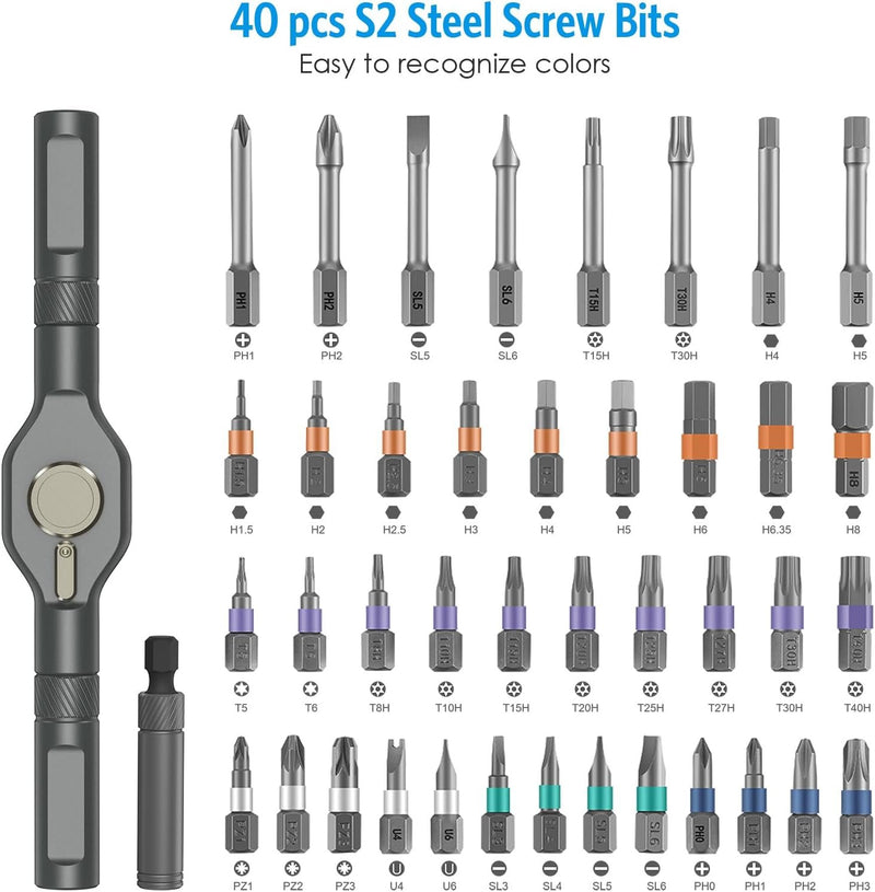 42 in 1 Magnetic Screwdriver Set