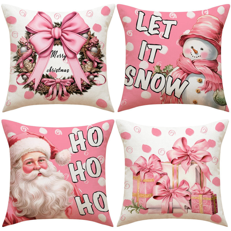 American Christmas Decorative Pillow Covers