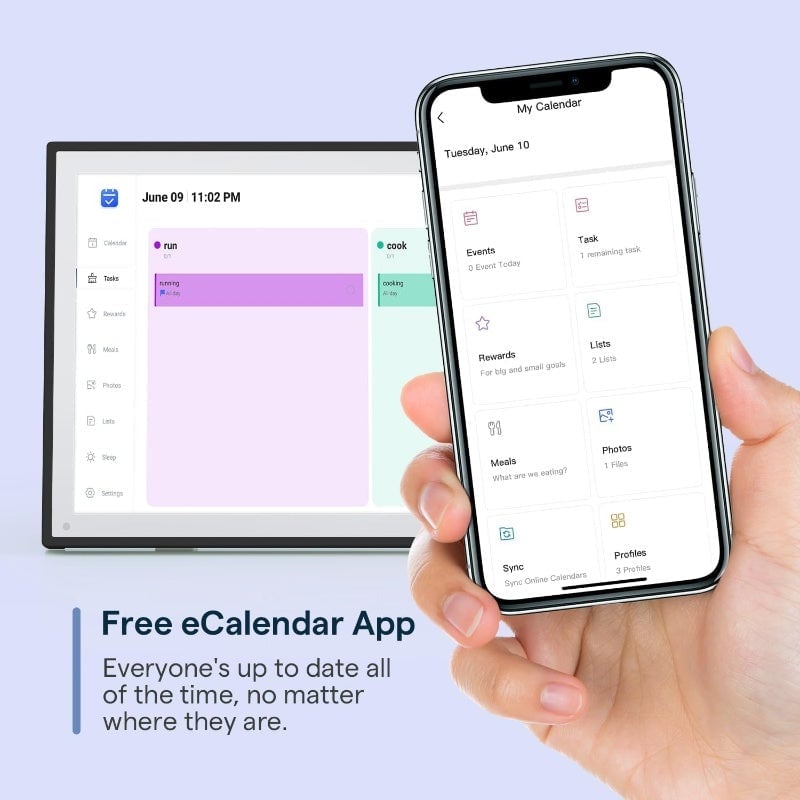 Smart WiFi Digital Family Calendar