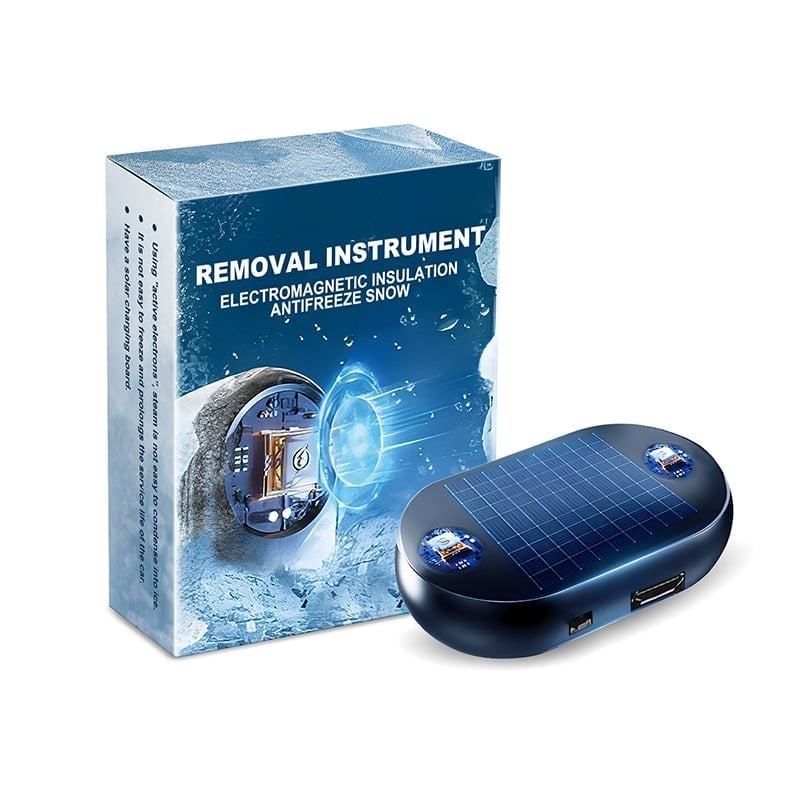 Anti-Freeze Electromagnetic Car Snow Removal Device