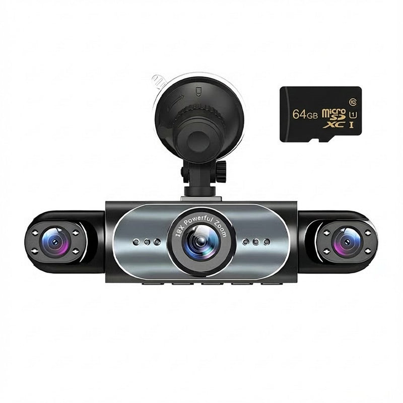 Aless™ Four-record monitoring driving recorder