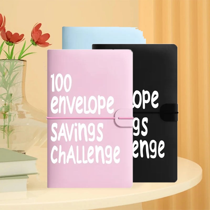 100 Days Money Saving Challenge Budget Storage Book