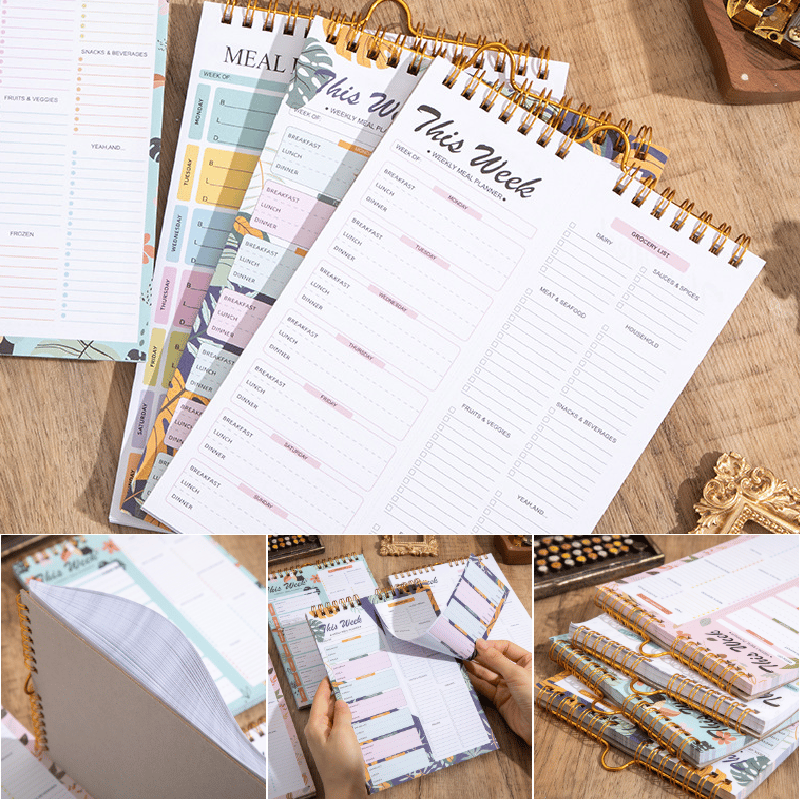 Weekly Meal Planning Notebook