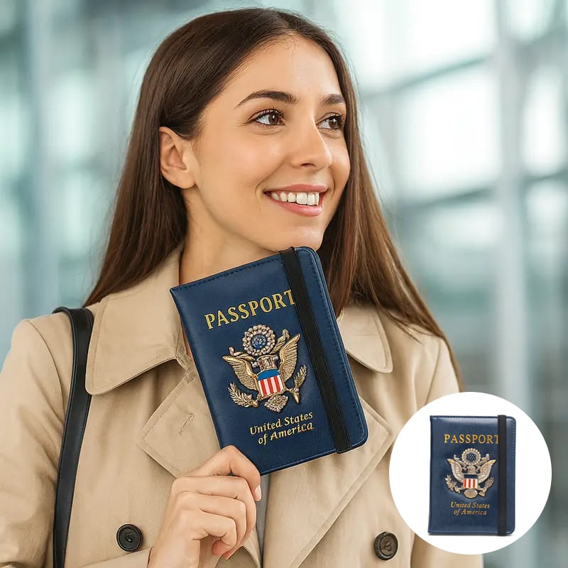 Anti-Theft Passport Wallet