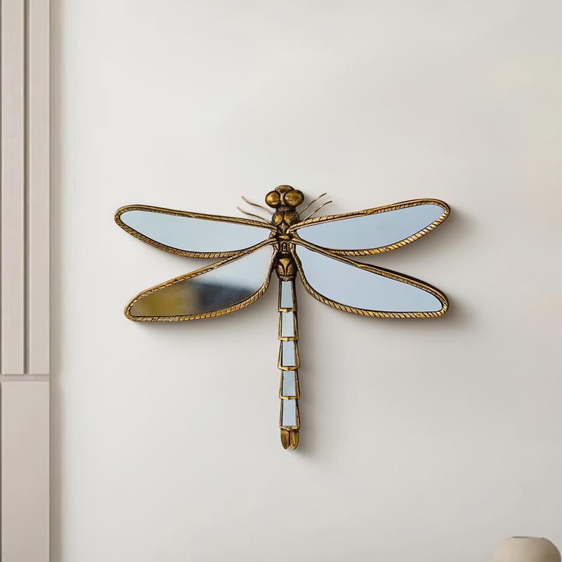 Dragonfly Mirror Wall Decor
