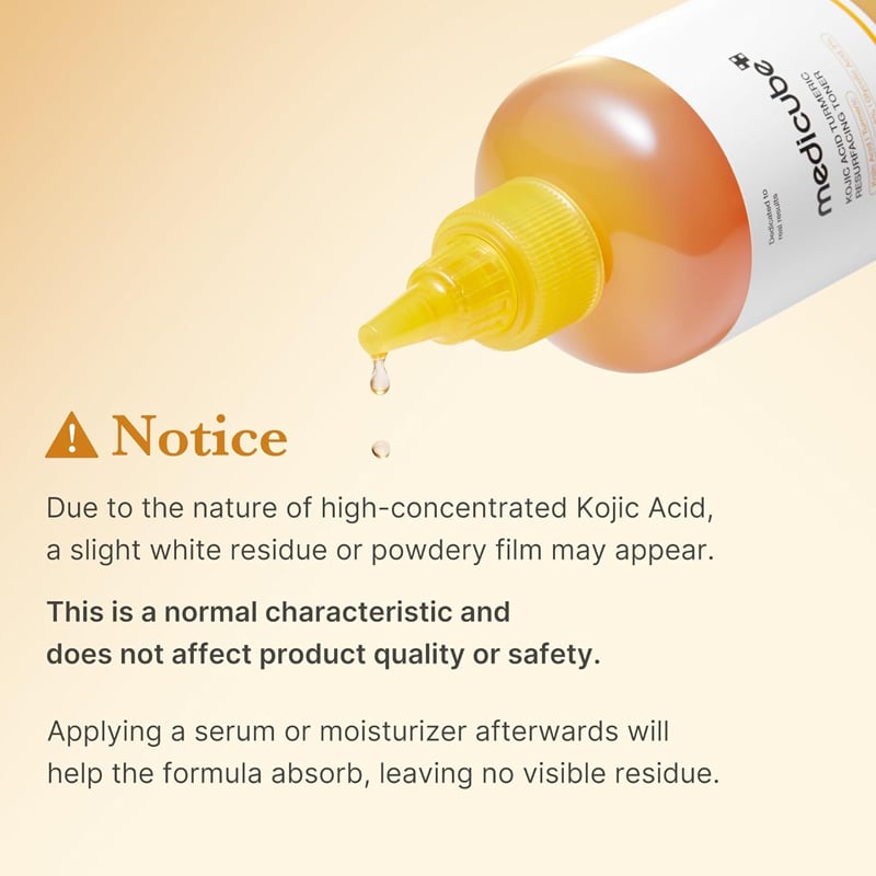 Kojic Acid Turmeric Toner for Face & Body