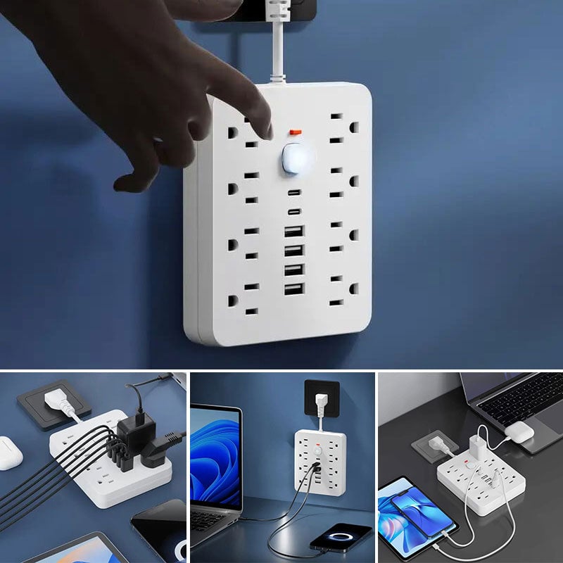 14 in 1 US Standard Multifunctional Power Strip