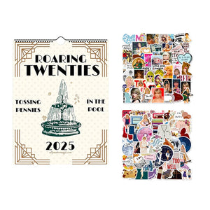 2025 TS Lyrics Calendar - 2025 Here We Go Again Calendar*1 (Ferris Wheel)