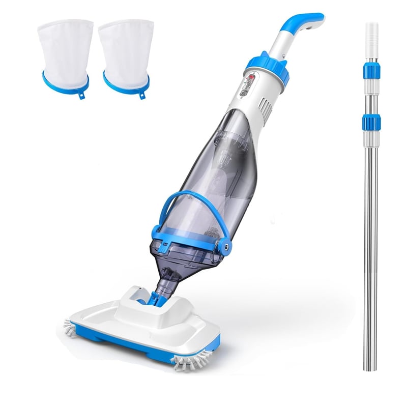 3-in-1 Cordless Rechargeable Powerful Motor Swimming Pool Vacuum Cleaner
