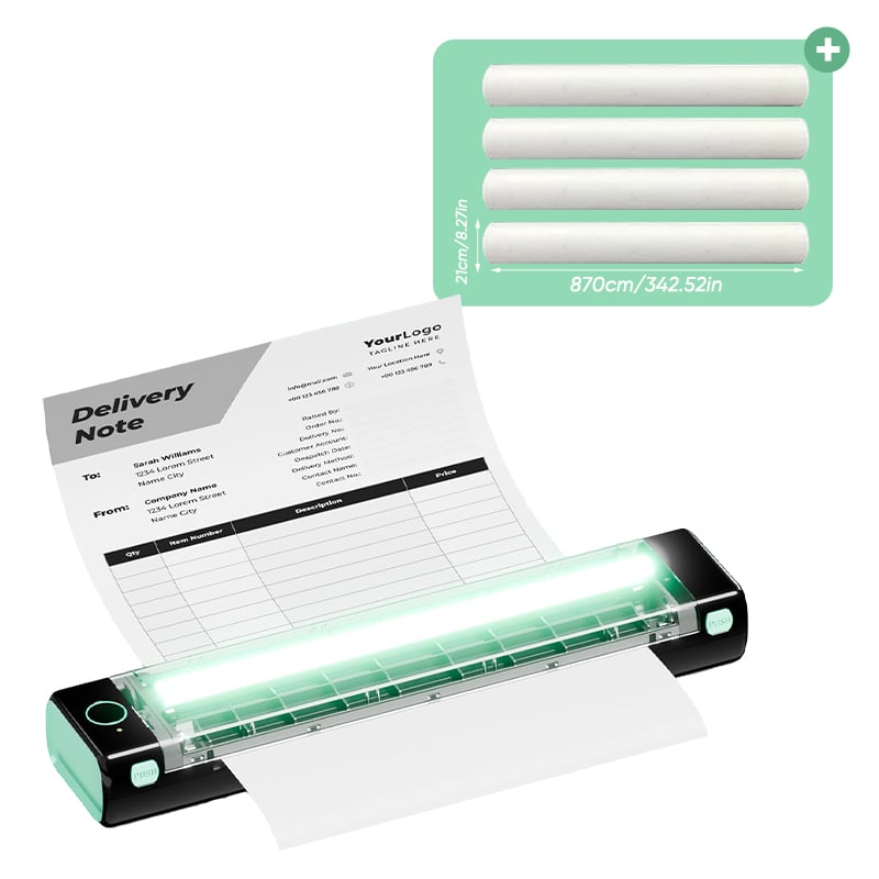 Wireless Thermal Mobile Printer
