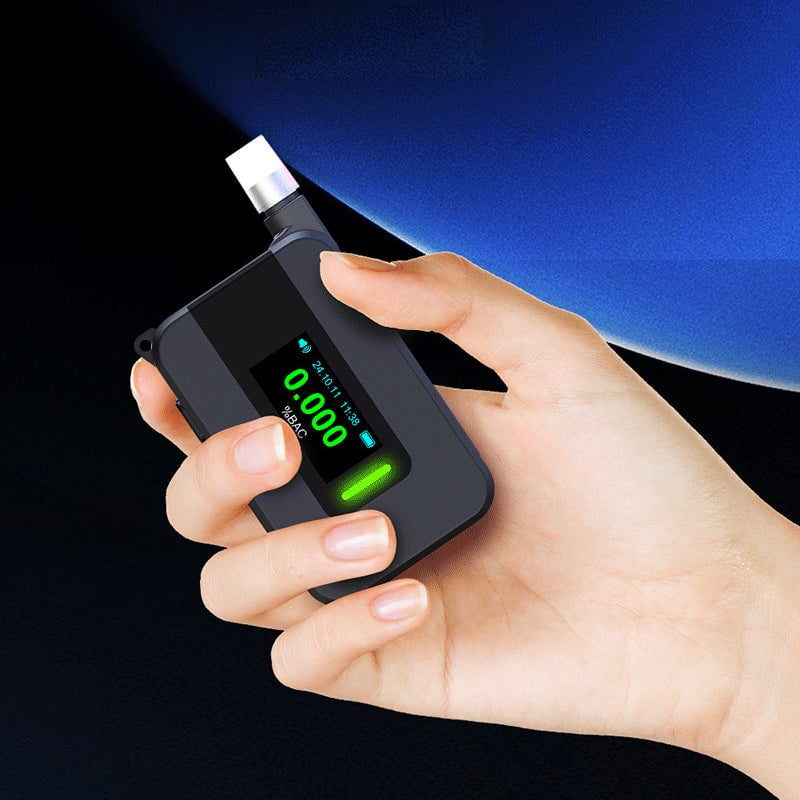 High-Precision Portable Digital Breath Alcohol Tester
