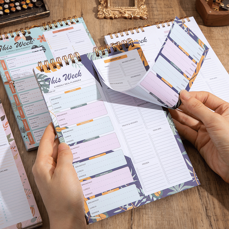 Weekly Meal Planning Notebook