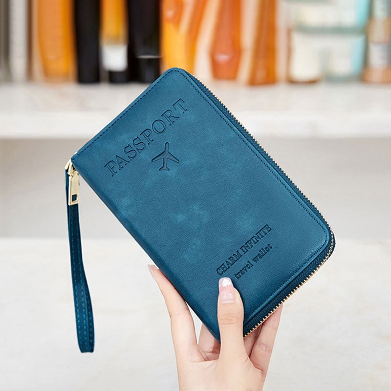 New Multi-Functional RFID Passport Wallet