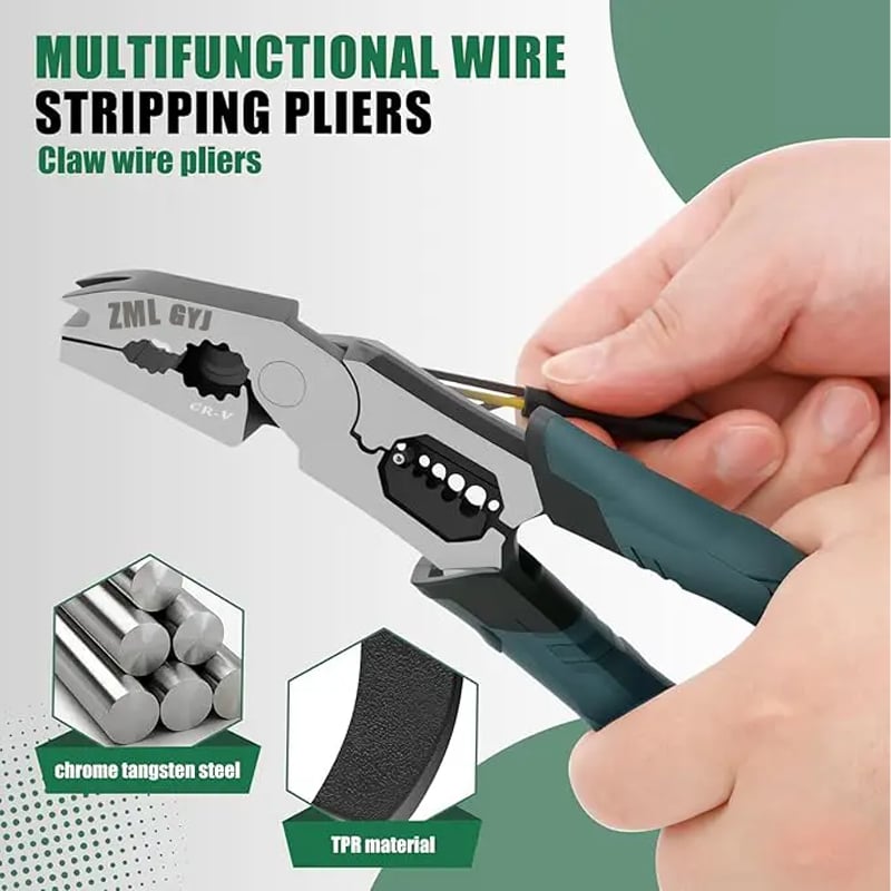 6-in-1 Multifunction Wire Stripping Pliers