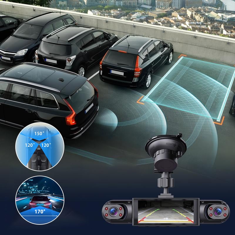Aless™ Four-record monitoring driving recorder