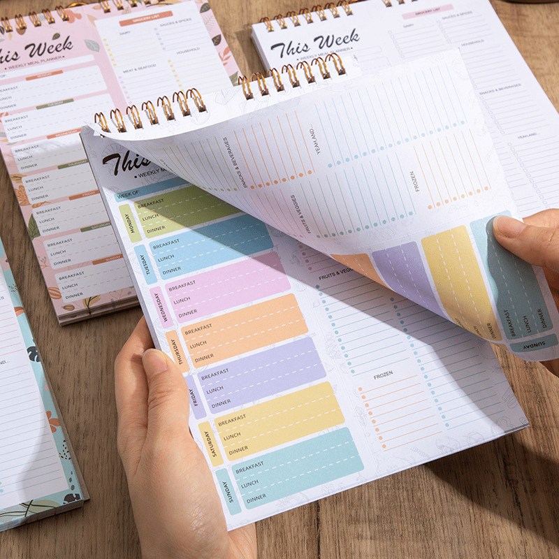 Weekly Meal Planning Notebook