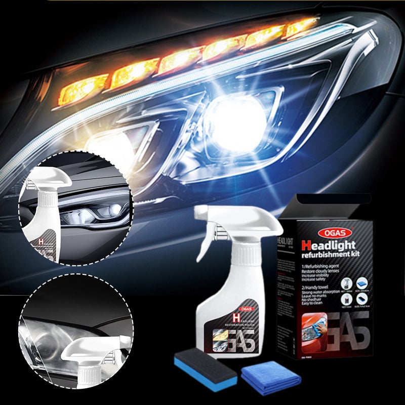 Headlight Restoration Spray