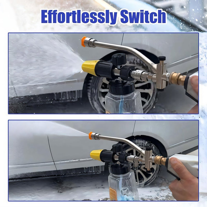 Enhance Your Car Washing Experience - Sakerplus Foam Cannon Dual Connector Accessory
