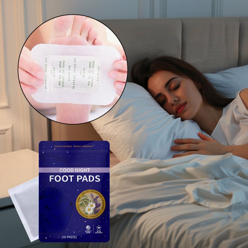 Herbal Detox Foot Pads for Stress Relief, Better Sleep