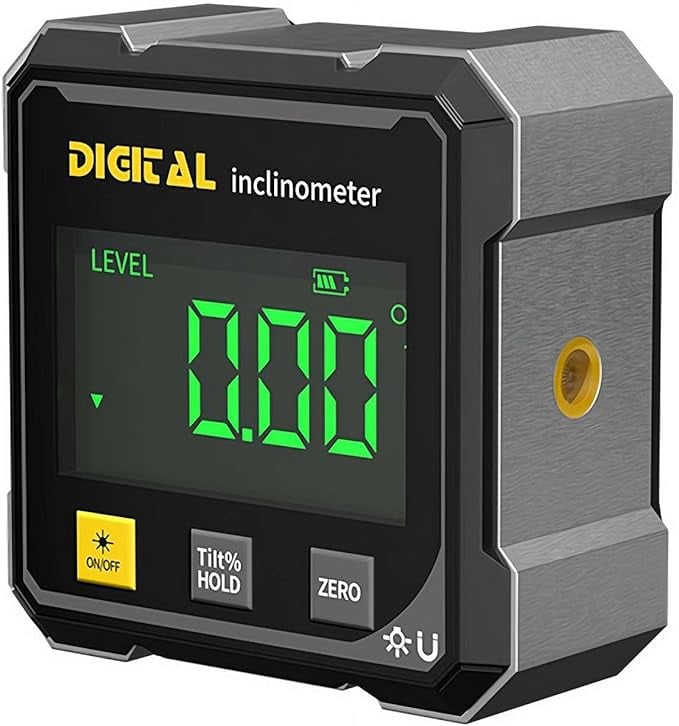 Sakerplus® Digital Laser Angle Finder Protractor Tool