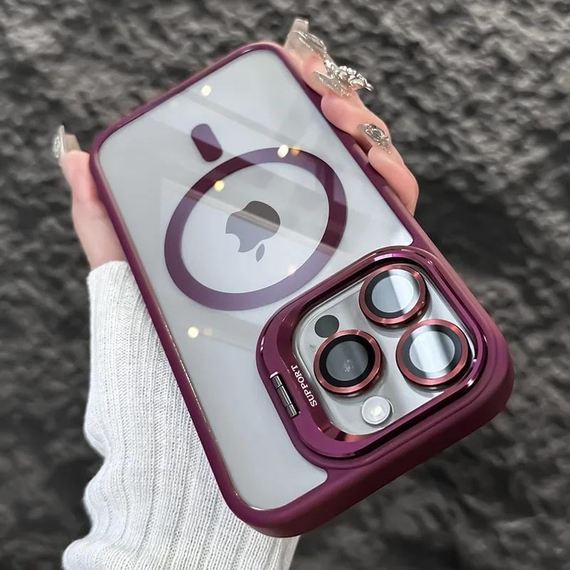 ✨Shockproof Mag Safe Case For iPhone Camera Lens Cover