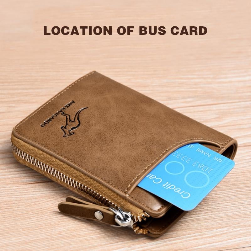 Men’s RFID Blocking Wallet, Multi-function Credit Card Holder