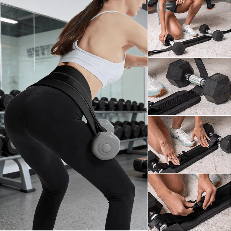 Adjustable Hip Thrust Belt for Glute Training