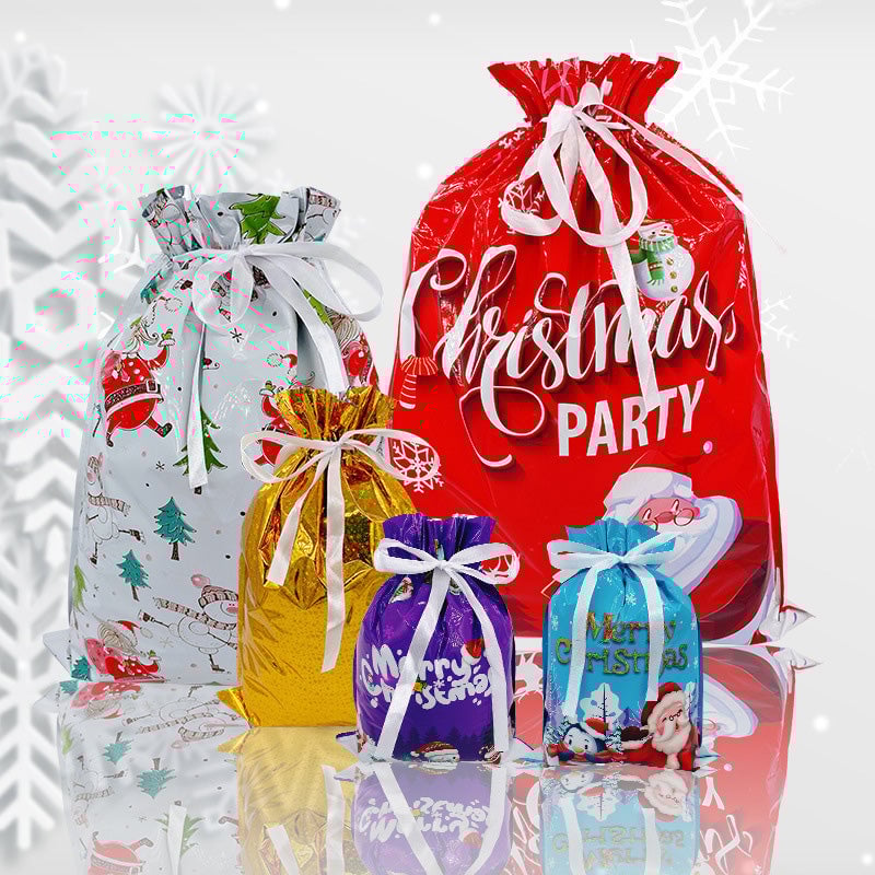 New Santa's Candy Gift Bags