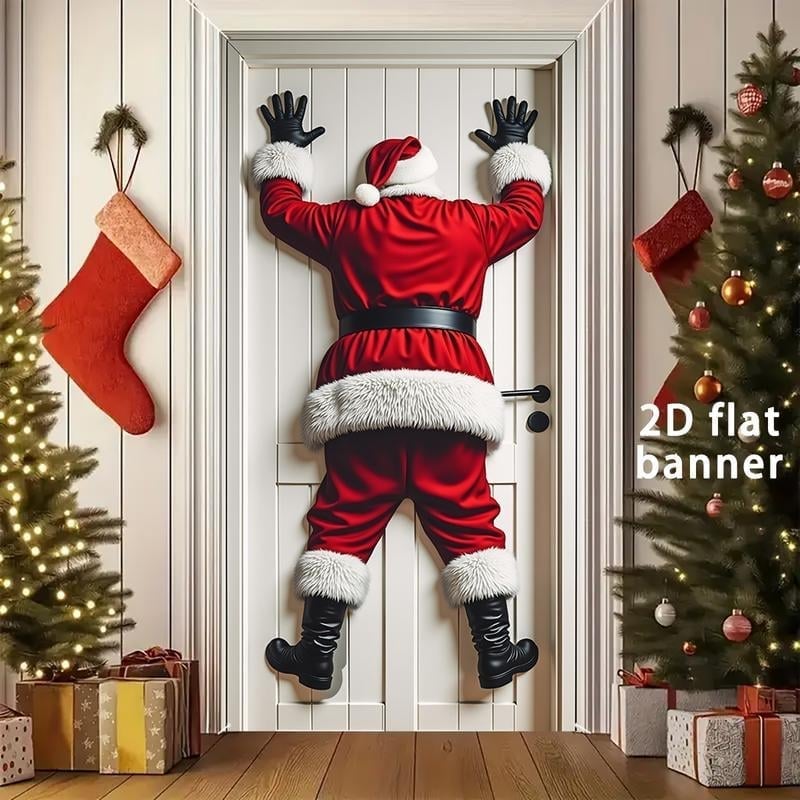 🎅Santa Claus Door Sticker Decoration