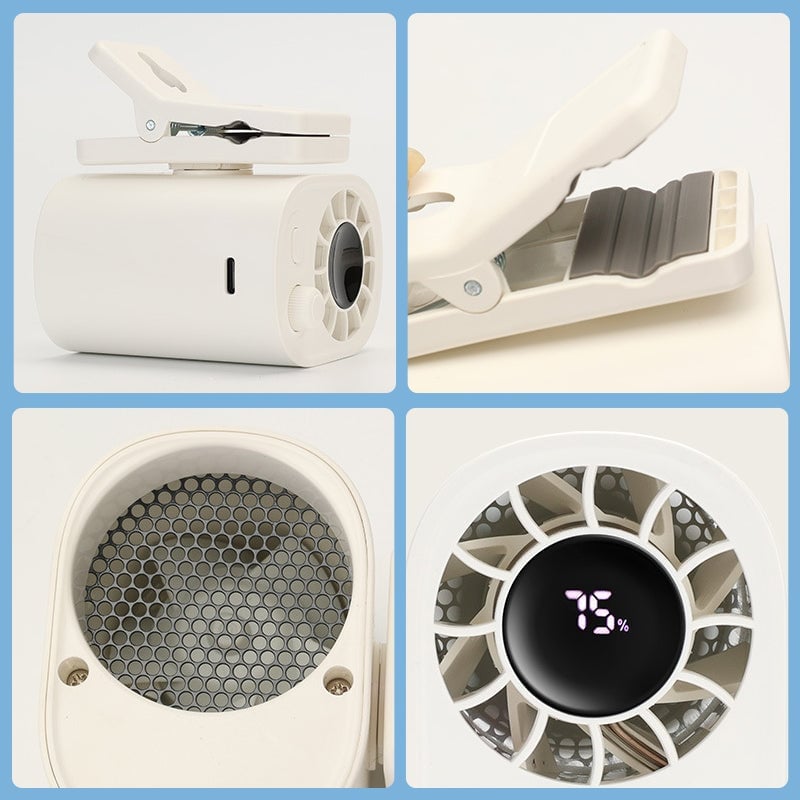 Outdoor clip waist fan