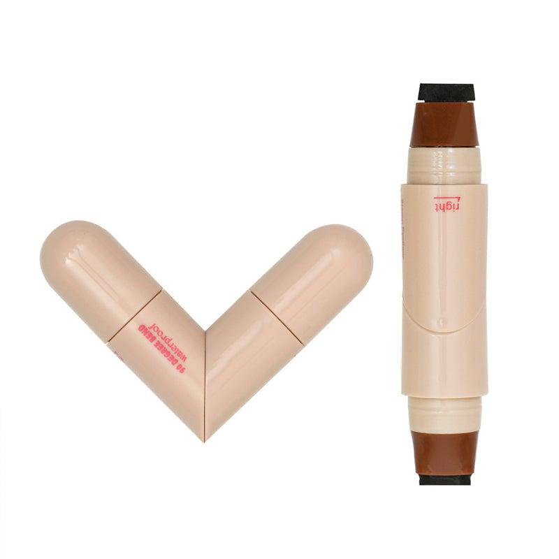 Dual-Head Design Rotating Eyeliner Stamp Pen