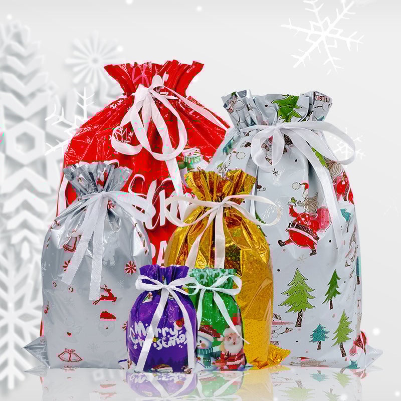 New Santa's Candy Gift Bags