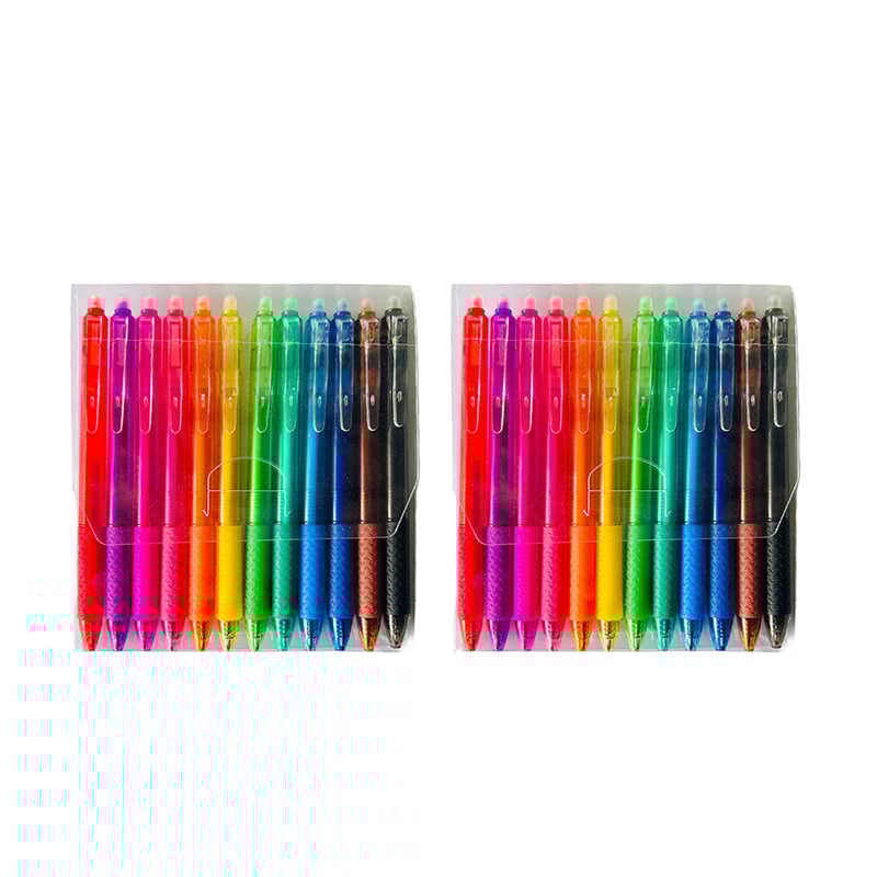 Multi-Color Erasable Gel Pens (12 pcs)