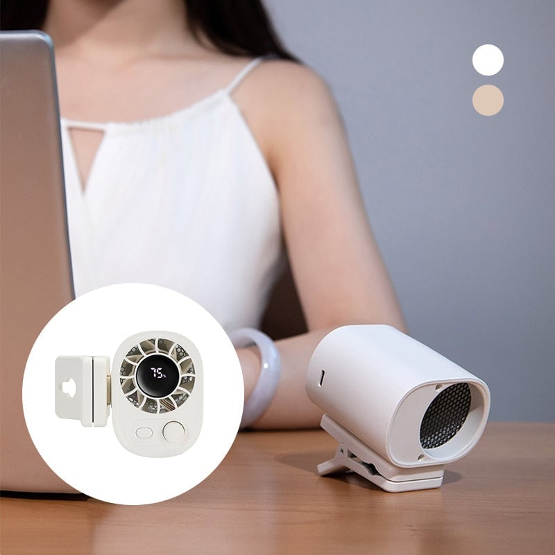 Outdoor clip waist fan