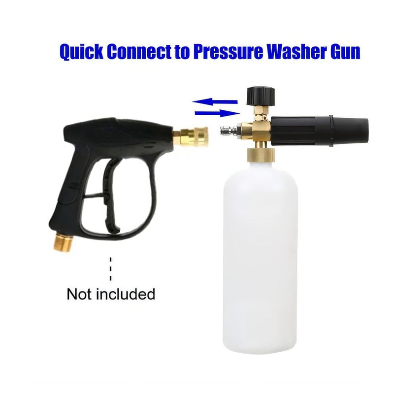 Enhance Your Car Washing Experience - Sakerplus Foam Cannon Dual Connector Accessory