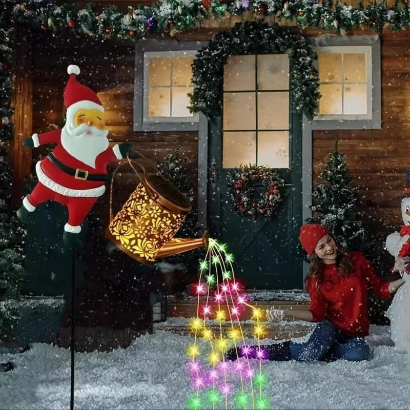 Solar Watering Can Garden Lights