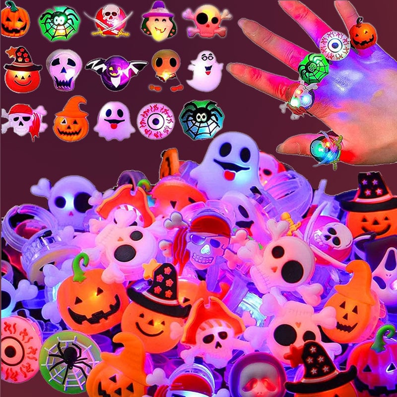 Halloween LED Light-Up Party Favors