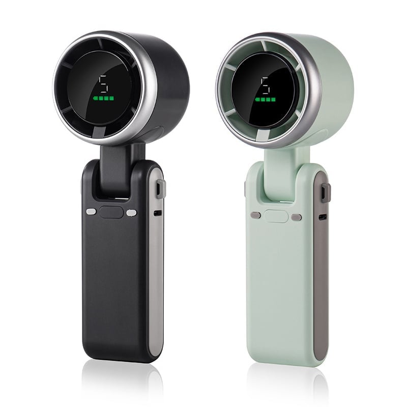 Upgraded Hand Folding High-Speed Turbine Fan