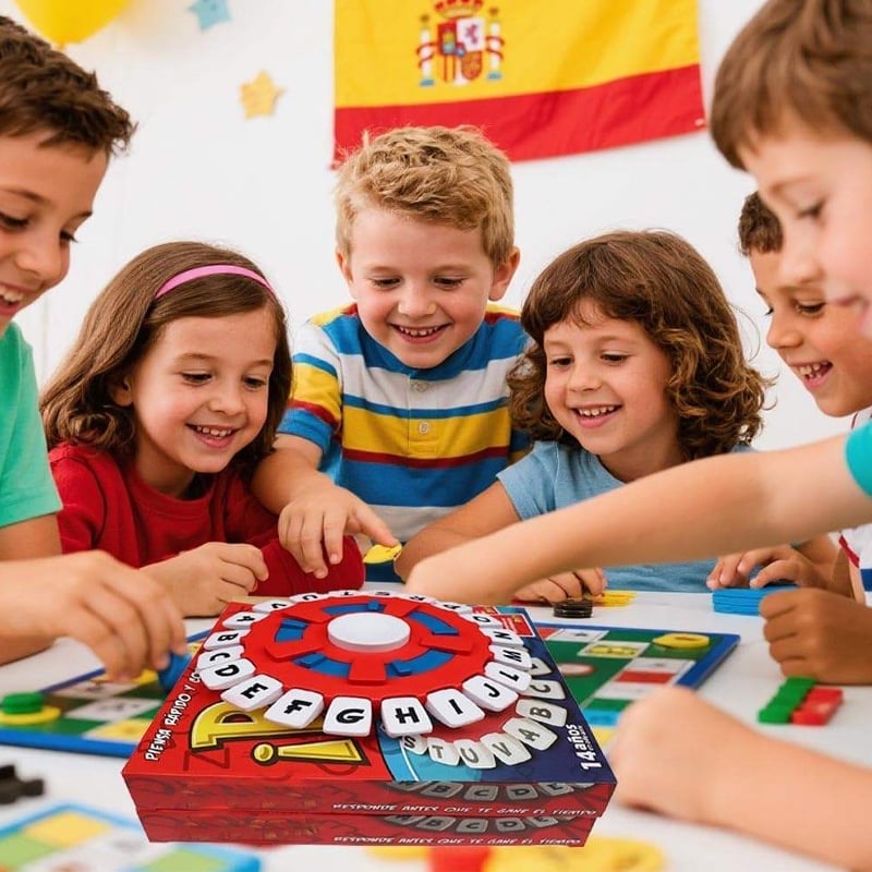 Parent-Child Interactive Alphabet Board Game