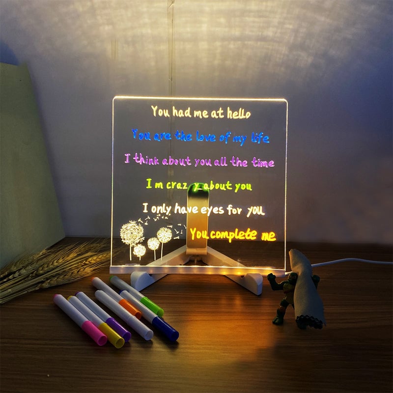 ⭐LED Note Board with Colors