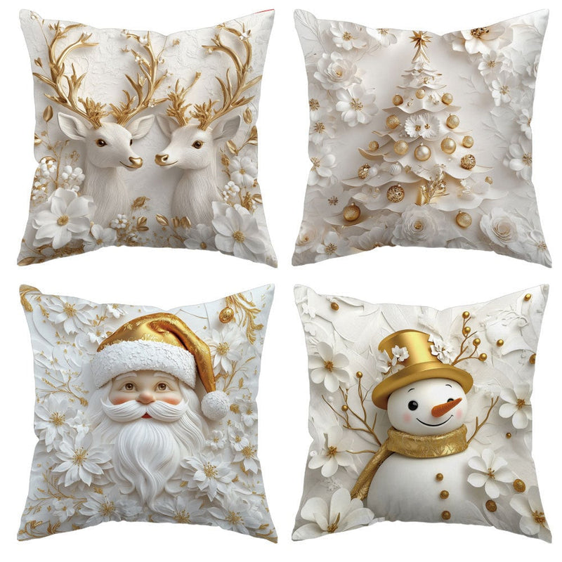American Christmas Decorative Pillow Covers