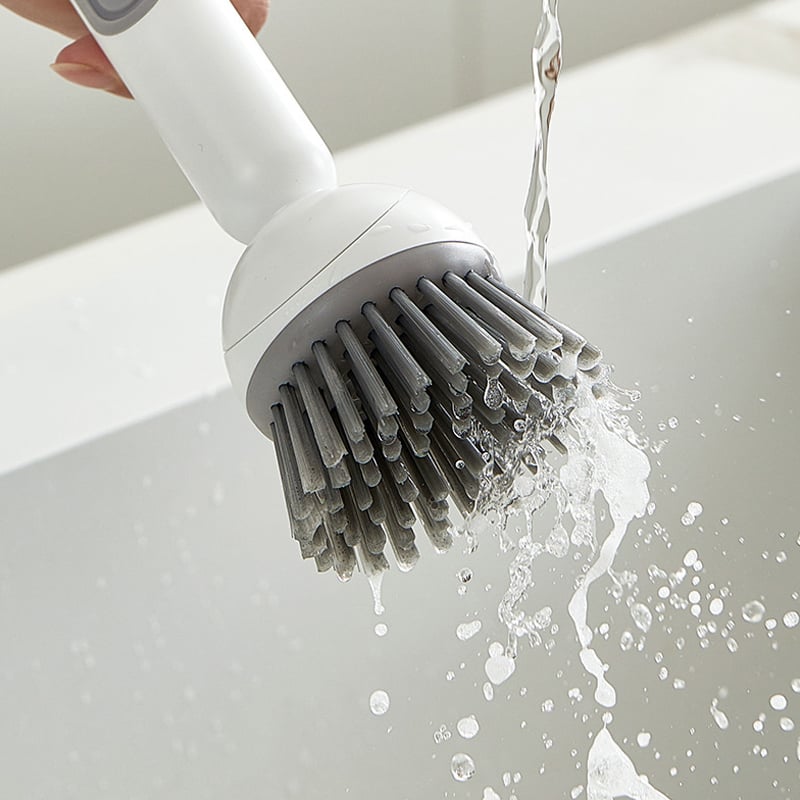 Multi-Functional Long-Handle Rotating Kitchen Brush